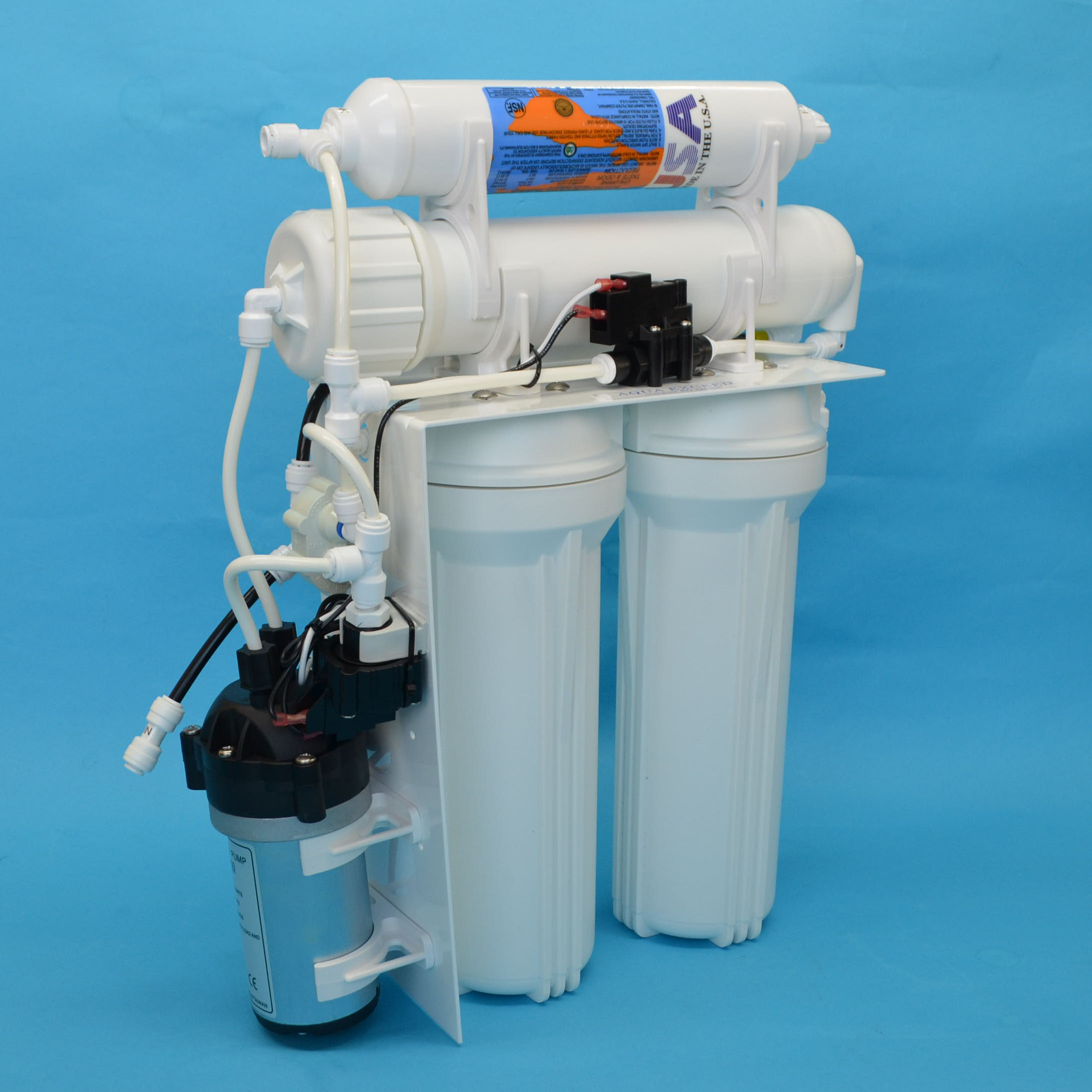 専用新品最安 逆浸透膜 浄水器 タンク,ポンプ付 7ステージ 75ガロン RO 安いキッチン・日用品・その他 - 新品 逆浸透膜 浄水器 タンク